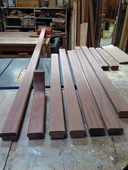 curved stair process
