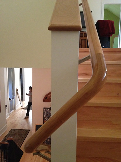 newel post and railings