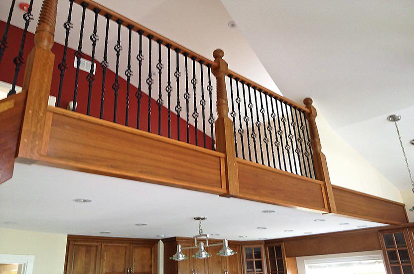 curved stair process