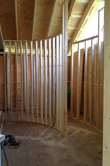 curved stair process