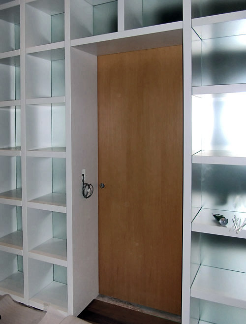 white bookcase for NWC