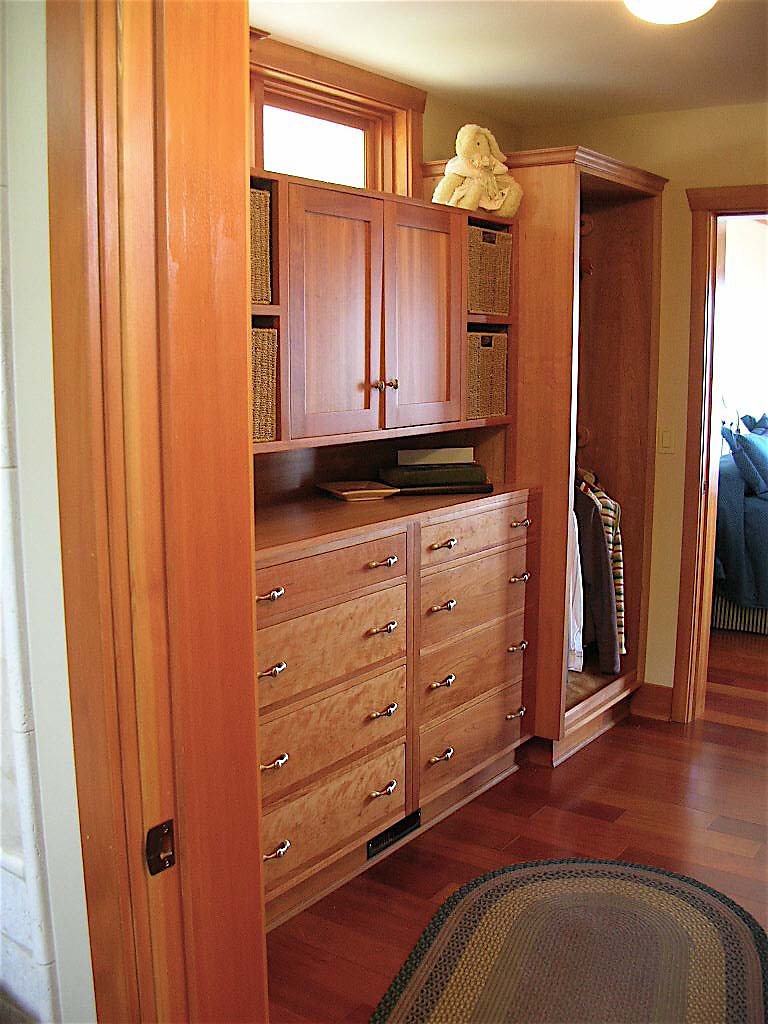 Adam's walk-in closet